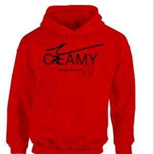 CrEAMY hoodie red